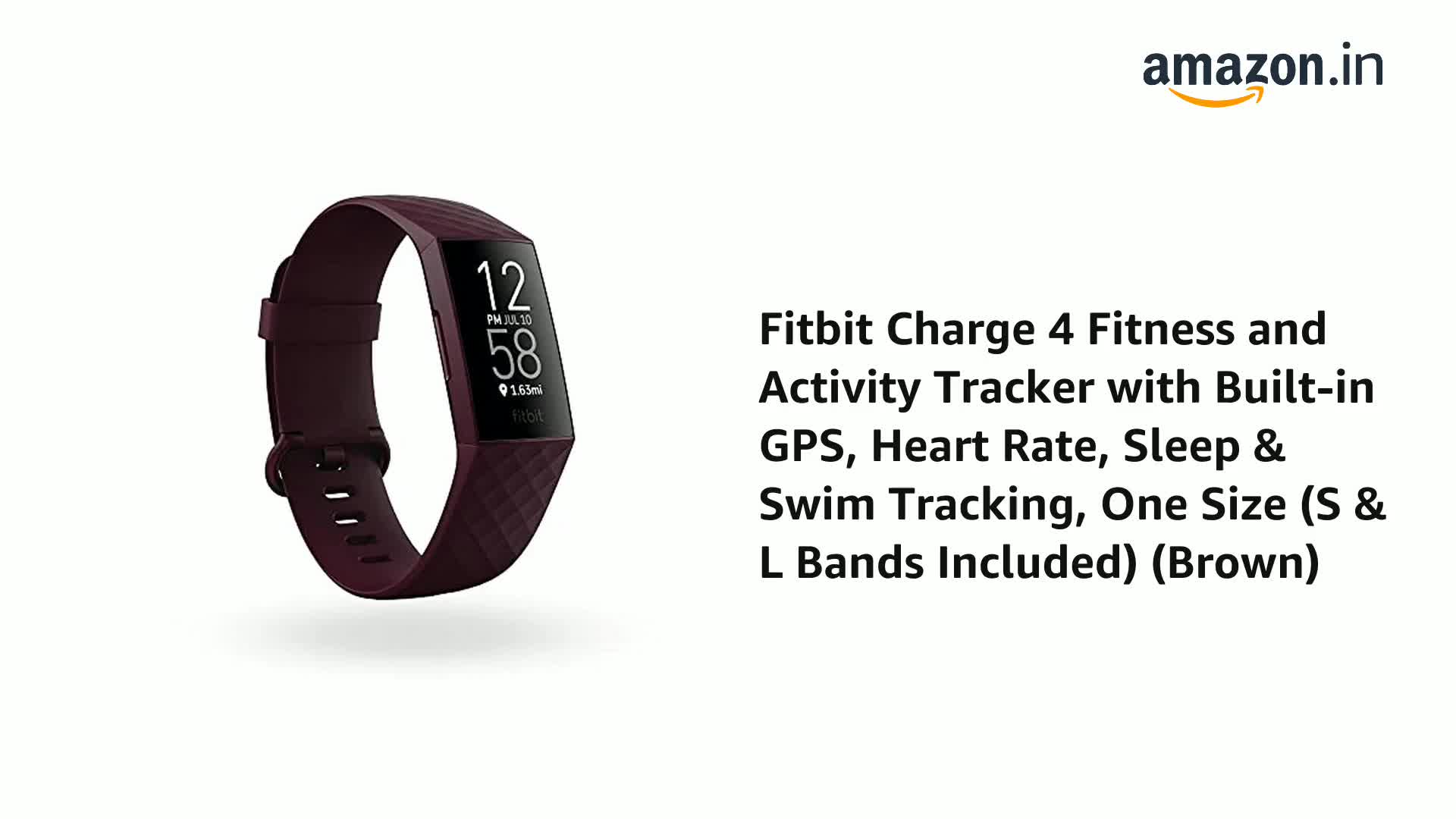fitfit - 【新品・未開封】fitbit charge4 Fitbit Charge 4 Fitness and Activity Tracker with Built-in